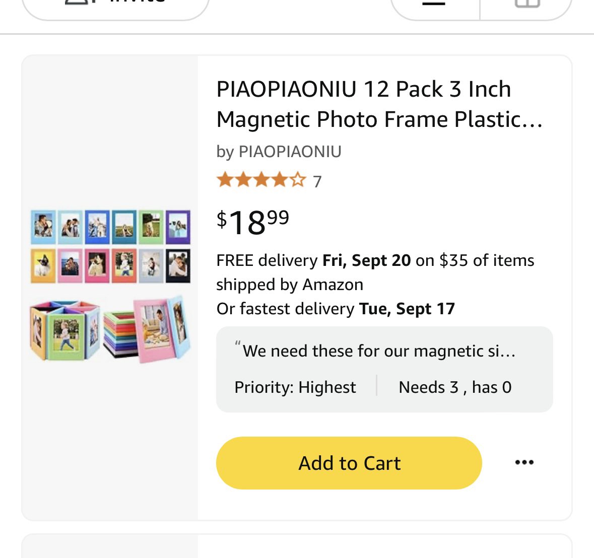MissKindie88's tweet image. Hi 👋🏻 #Teachersof𝕏 &amp;amp; #Clearthelists2024 family! I have just switched out one of my highest needs for an alternative in the hopes that this one will ship 🤷🏻‍♀️ Can someone check for me please? Please try to add one and see if it will let you? Thank you 🥰 amazon.ca/hz/wishlist/ls…