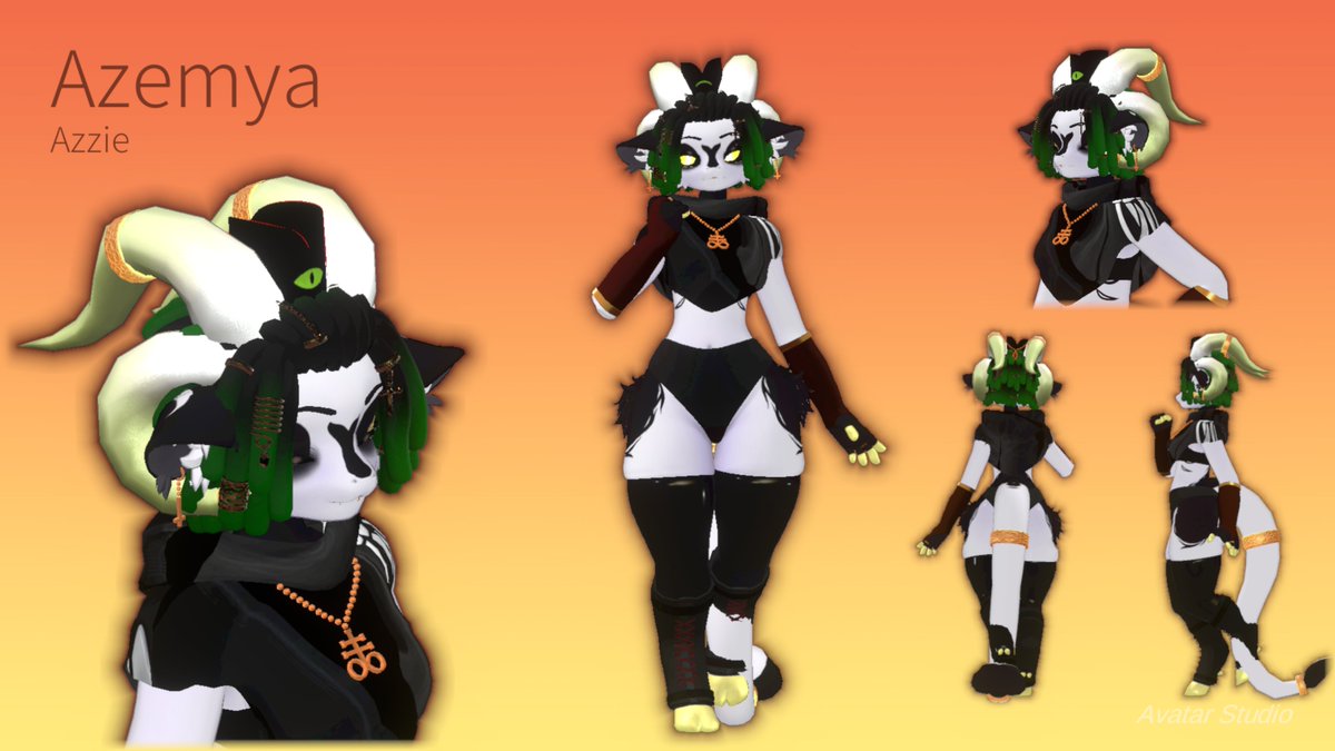 Azren_mage's tweet image. Azemya update!!! #Baphart #goatuber