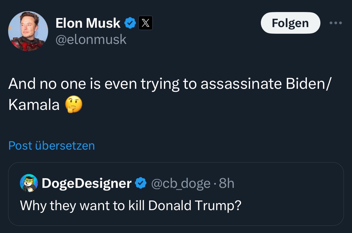 tasinasie's tweet image. Falls sich noch jemand fragt, wie #Twitter so eine Bumsbude werden konnte. #QElon 
Schönen Montag.