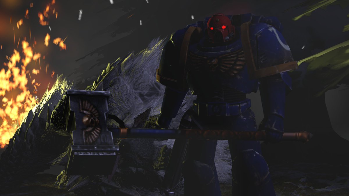 My masterpeice of a prefect crossover.
#warhammer40k #MonsterHunter #sfm
