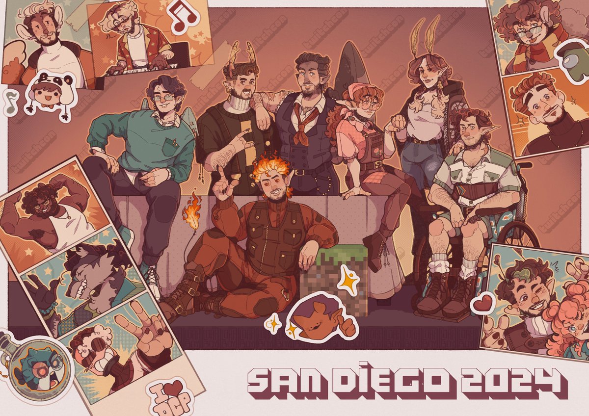 LoafBoyRye's tweet image. ★TWITCHCON SAN DIEGO 2024★
{ @cubfan135 @impulseSV @theskizzleman @GTWScar @TangoTekLP @RubberNinja @PearlescentMoon #TwitchConSanDiego #Twitchcon2024 }