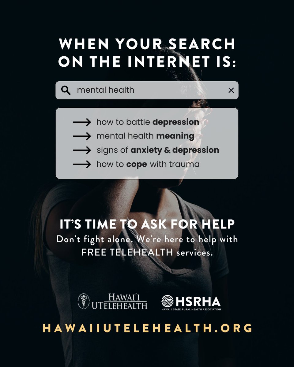 Hawaii_ECHO's tweet photo. Hawaii UTelehealth offers FREE TELEHEALTH that fits with your schedule, no insurance needed. 

Take care of your health and register at 🌐 https://t.co/MQUeMYwcaR

#MauiTogether #HawaiiTogether #hawaiiruralhealth https://t.co/sYwDDWsOKr