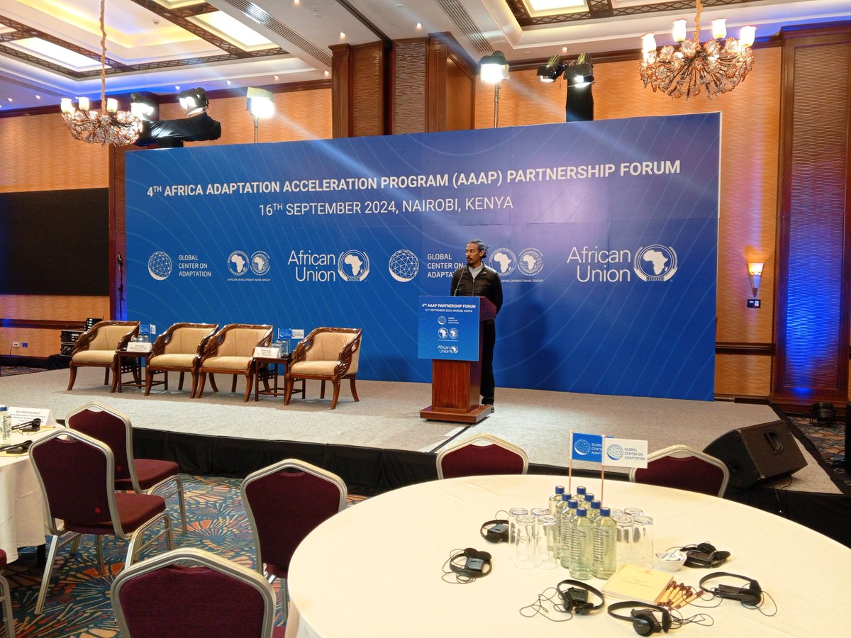 C4DLab's tweet image. About to start at the Nairobi Serena Hotel: 4th Africa Adaptation Acceleration Program (AAP) Partnership Forum. 3 Kenyan startups - FLIPS ORG, RoISUM &amp;amp; Apen Softwares funded by #AAAP &amp;amp; powered by @C4DLab  will be presenting. Register here: gca.org/fourth-africa-… @uonbi @UONFST