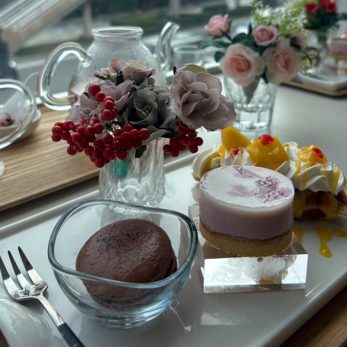 えぐかわちいお店来てます笑笑
ミニアフヌン美味しすぎた🤤