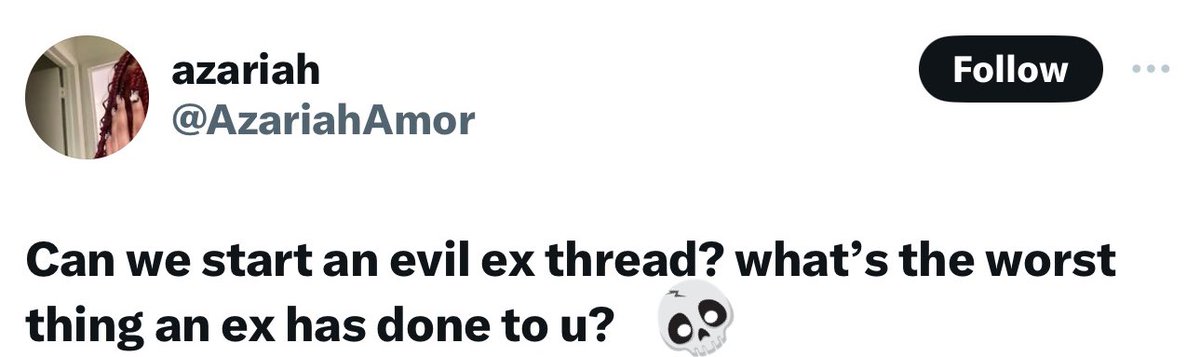 Vboss_13's tweet photo. Women share worst things their ex has done to them, some men are evil!💔
Open thread👇🏽 https://t.co/2w9mq1cN89