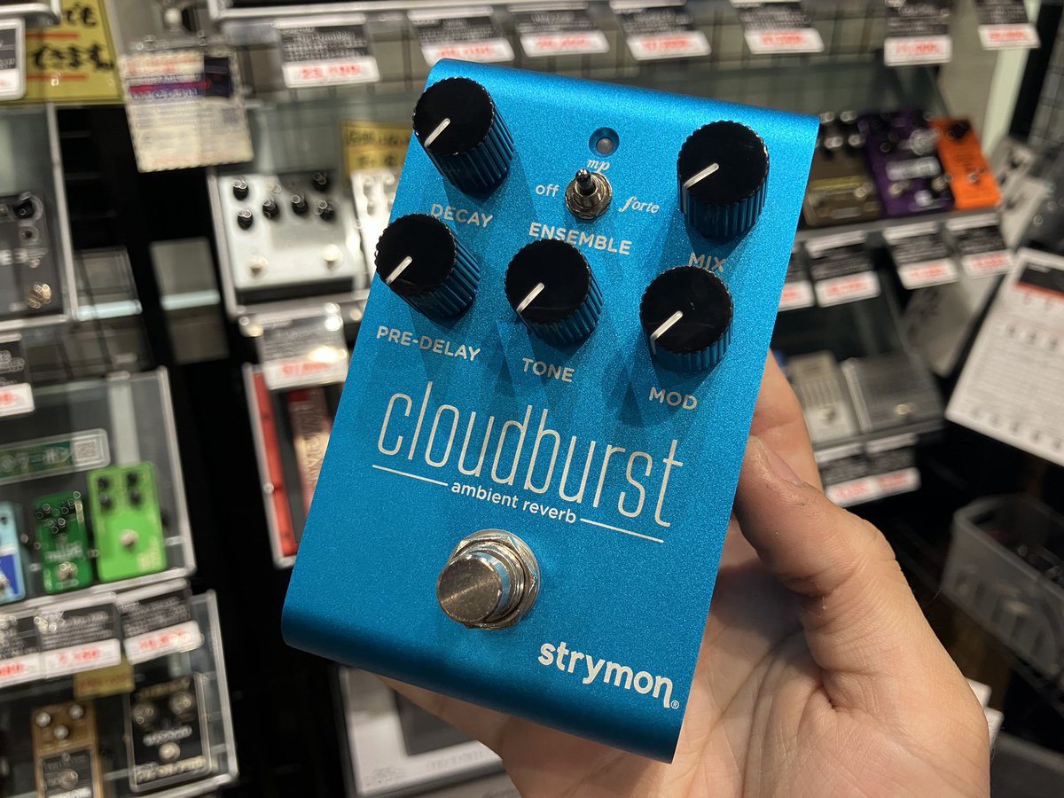 商品情報！】#strymon cloudburst 