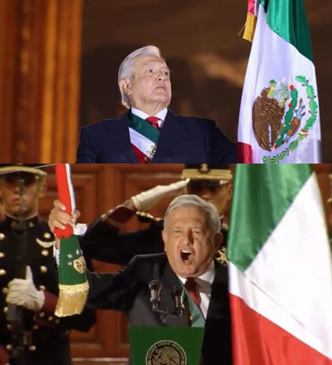 #GritoDeIndependencia2024 
Abro Hilo 
SEÑORAS Y SEÑORES ANTE USTEDES 

EL ÚLTIMO GRITO DE AMLO 

Vivan los héroes anónimos!

¡Viva la libertad!

¡Viva la justicia!

¡Viva la igualdad!

¡Viva la democracia!

¡Viva la honestidad!

¡Viva nuestra soberanía!