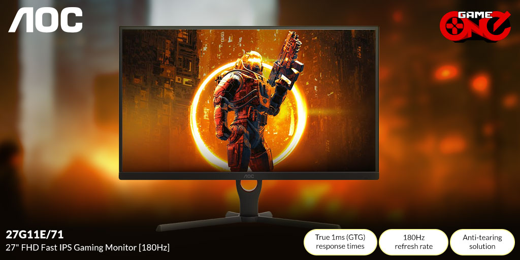 gameoneph's tweet photo. Level up your gameplay with the AOC 27G11E/71! 🖥️🎮🔥 Smooth, fast, and built for epic moments. 

🛒https://t.co/I9VICEl030

#aocmonitor #pcperipherals #gameoneph https://t.co/7NtQMtazjB