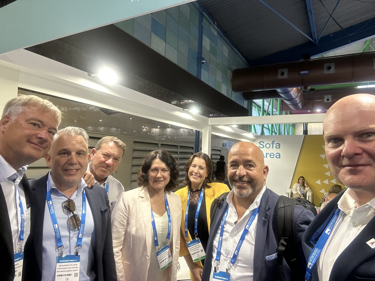 osmthome's tweet image. OSM Thome, together with colleagues from Ship Management Group (SMG), participated in the Seatrade Cruise Med 2024 from September 11 to 12 at the Trade Fairs and Congress Center of Málaga, Spain.

osmthome.com
#osmthome #maritime #shipping #seatrade