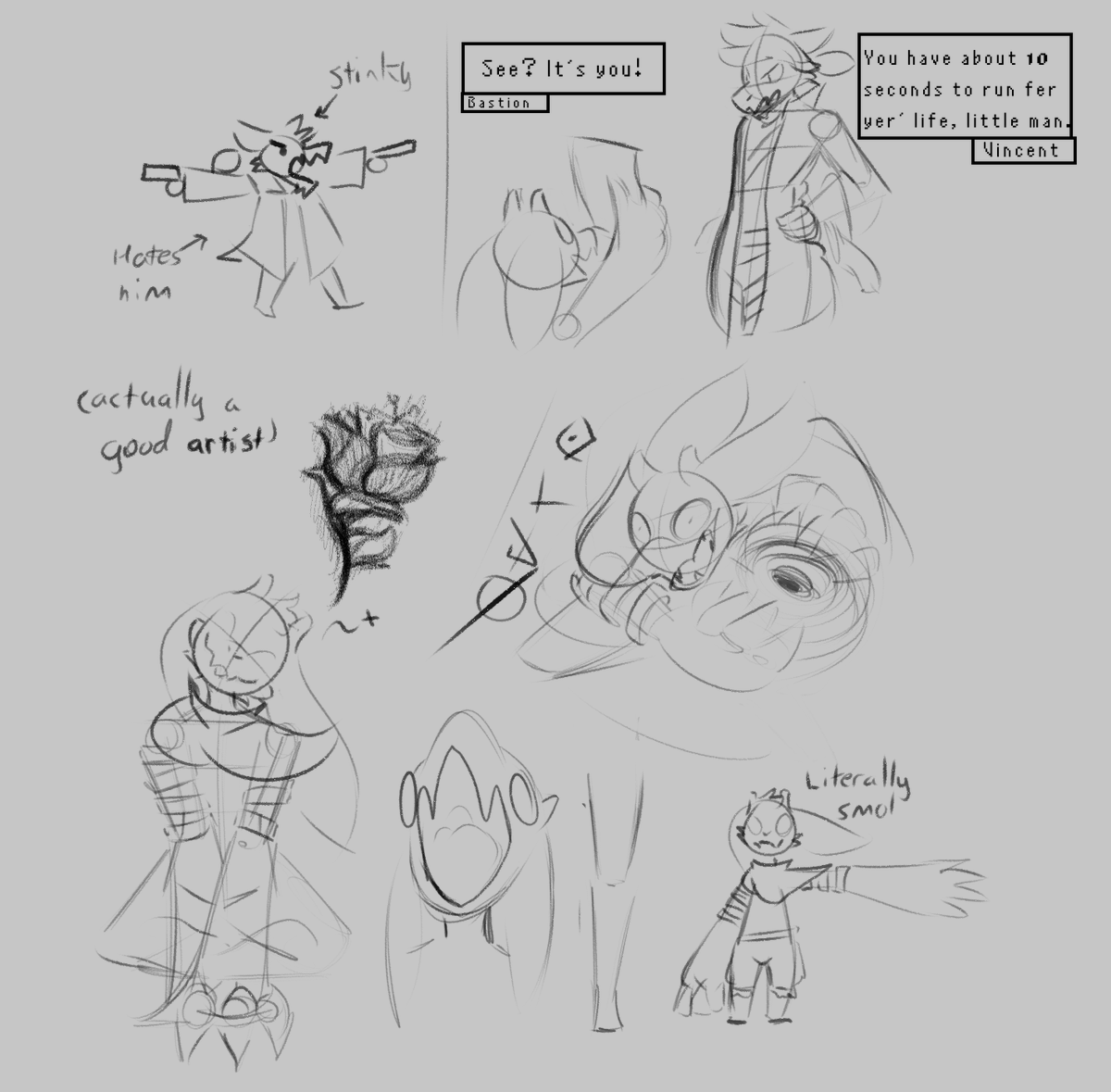 feathernights's tweet photo. Just a lil sketchpage I did as a warmup earlier this weekend https://t.co/FRrMTV5NHR