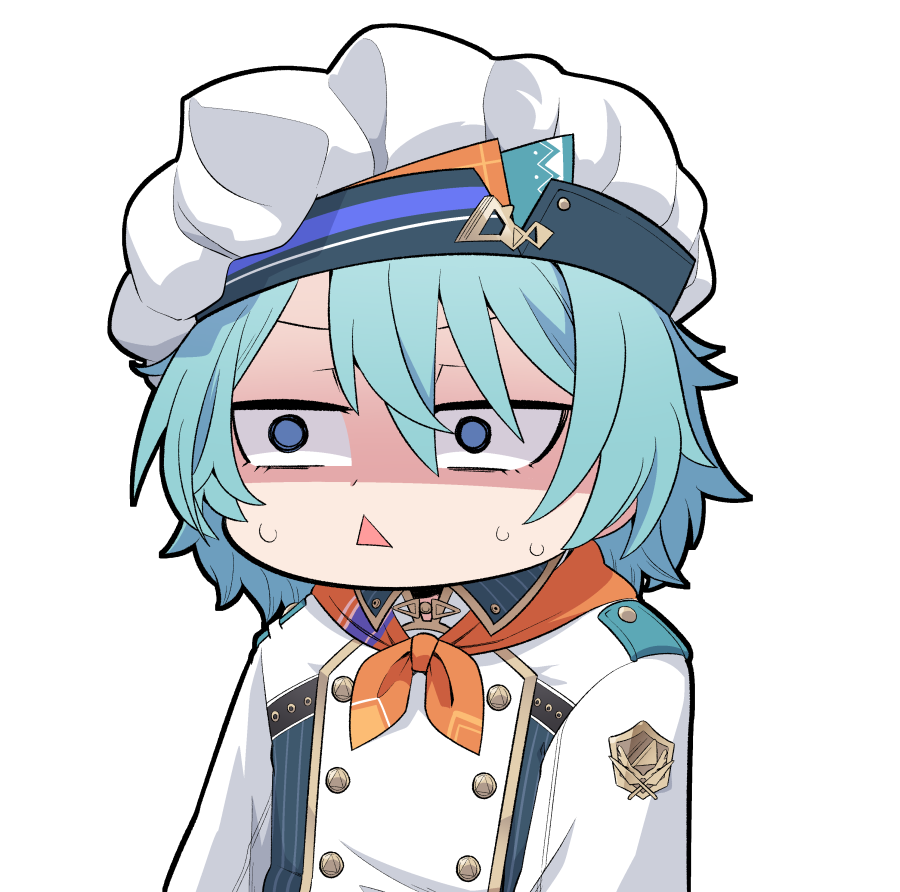 「いつもの構図で渚トラウトくん描いた:#渚ドロウト #いつもの構図シリーズ 」|221(ﾂﾂｲﾁ)同人作家VTuber@月一で電子同人誌制作中のイラスト