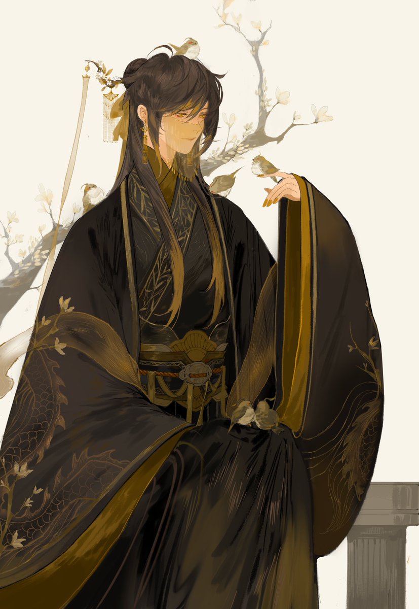 golden beauty #zhongli #GenshinImpact