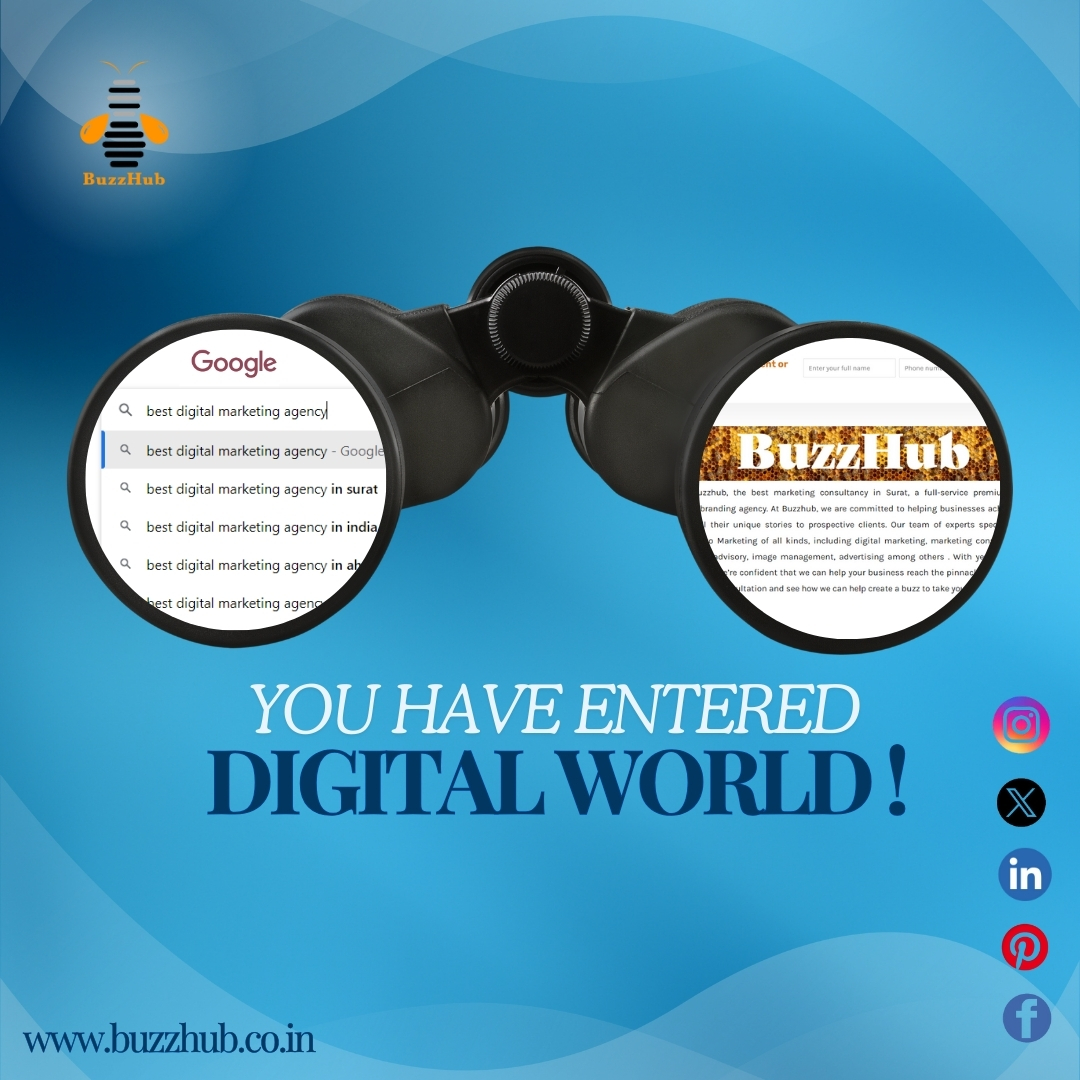 buzzhubin's tweet photo. Welcome to the digital world, where your brand’s potential is limitless! At BuzzHub, we specialize in crafting powerful digital marketing strategies that drive results. Ready to create a buzz? Let’s take your brand to new heights with BuzzHub!

#DigitalMarketing #BuzzHub  #Surat https://t.co/bkz3sBb0tn