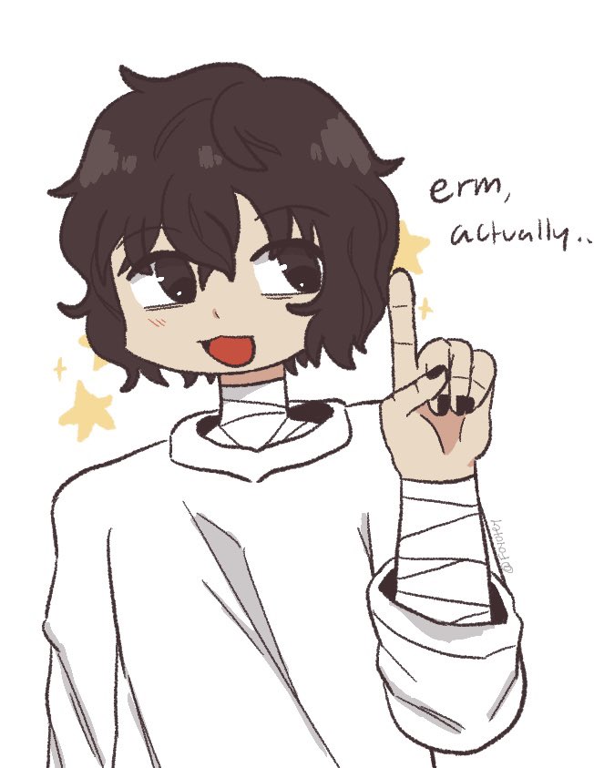 Foyotey's tweet photo. Random ahh doodle 
#文スト #BSD https://t.co/DhaqvTN4g9