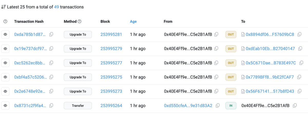 Delta Prime <a href="/DeltaPrimeDefi/">DeltaPrime</a> admin private key leaked. All pools are drained. $7M loss already. Withdraw ASAP!

arbiscan.io/address/0xd550…