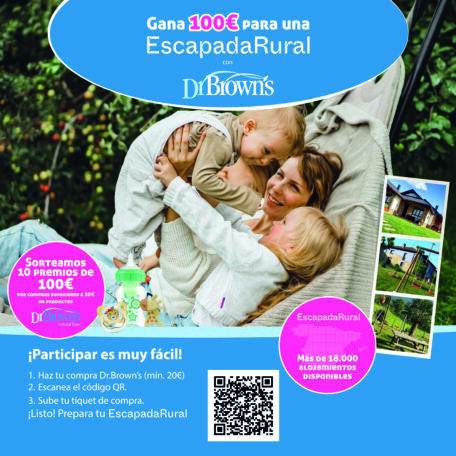 EscapadaRural y Dr. Brown’s te invitan a coleccionar momentos únicos en familia con el sorteo de escapadas en alojamientos rurales dlvr.it/TDHhxf @ensiliconvalley