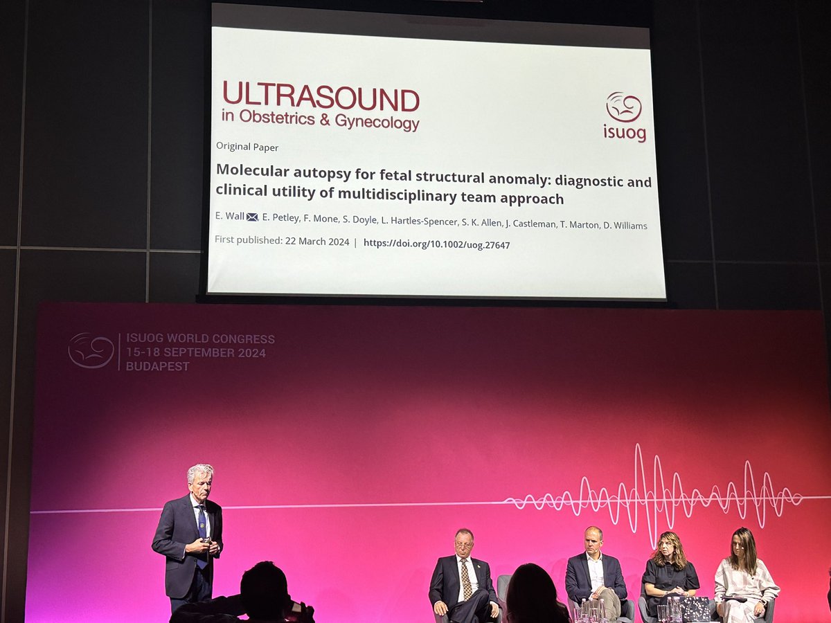 Importance of multidisciplinary approach and perinatal pathology in counseling patients with rare genetic disorders. 
Amazing lecture by Prof. Tamas Marton