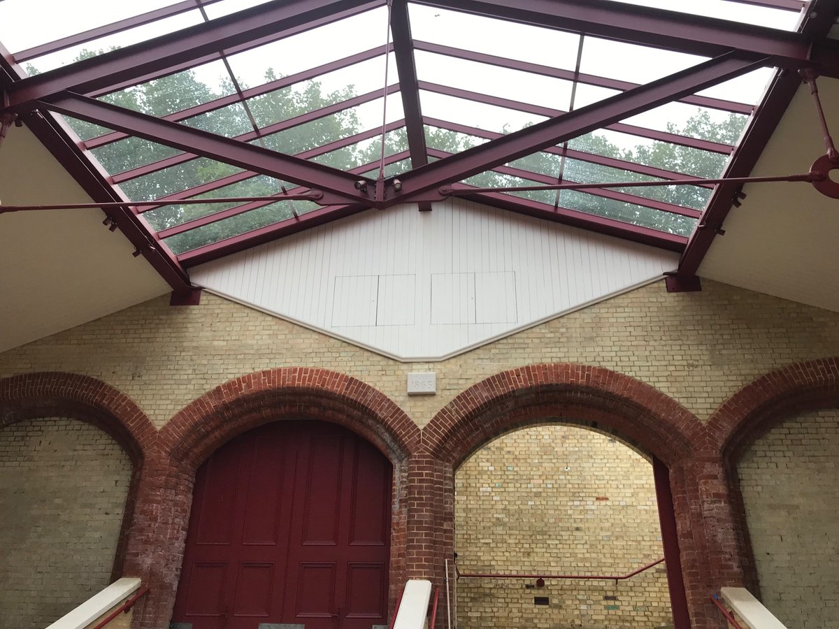 Lovely morning taking a sneak peek of the new Crystal Palace subway which has been restored to its former glory as it would have looked in 1865.  <a href="/BBCRadioLondon/">BBC Radio London</a>