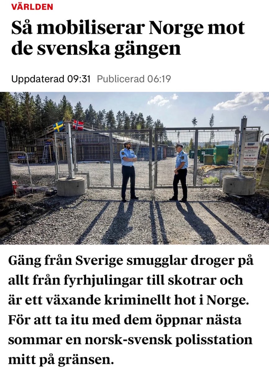 Jag gillar att Norge i flera år har skrattat åt oss ”haha svenskar kommer hit för jobb, de är våra mexikaner” och vi svenskar ba hold my surströmming