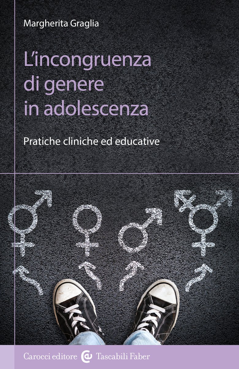 Libro “L’incongruenza di  genere in adolescenza. Pratiche cliniche ed educative” (Carocci 2024)  dove ho coniugato, con l’aiuto di autorevoli esperti, le pratiche  cliniche con quelle educative e pedagogiche.

amazon.it