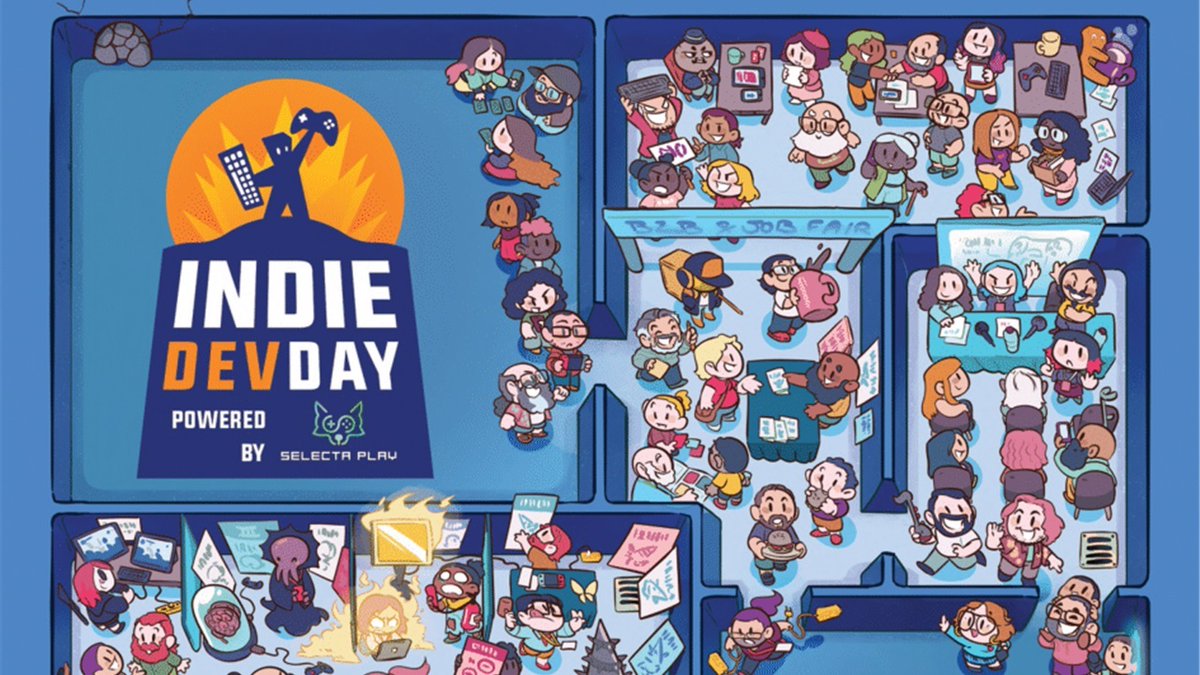 CtrlAltSuprimir's tweet photo. Un año más estaré rondando los pasillos del @IndieDevDay, probando muchos juegos chulos y hablando con muchos de vosotros. Quiero fotos con todos y muchos abrazos 💙

Acercaos sin miedo; puede que tenga algo para vosotros 😏

¿A quién veré por allí esos días? 😋 https://t.co/ctySgKOmoG