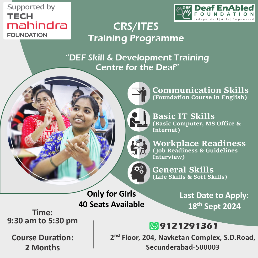 DEAF ENABLED FOUNDATION tweet media