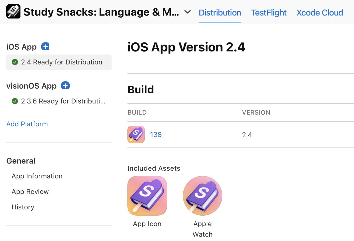 Anyone else having issues that the App Store shows the wrong version of the App Icon after the #iOS18 update? 

For Study Snacks, the tinted icon is now shown in the App Store and on App Store Connect instead of the light one. The light icon is included, is visible under iOS 18