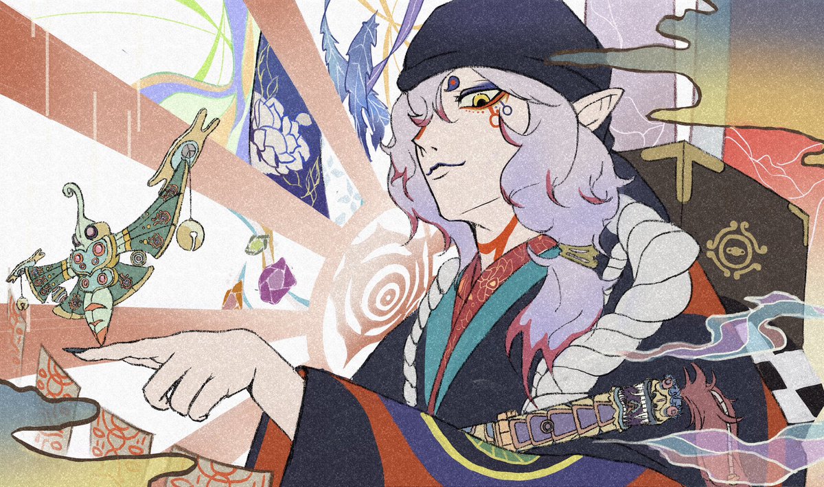 #モノノ怪_FA 
#illustration 
白ver.