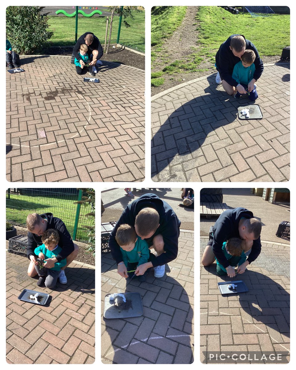 ELC_StP's tweet photo. This morning some of the children have been exploring the steps of fire building. 
JM- “ look the cotton wool is long”
RM— “ I made a tower like you did with my wood”
SK - “ I made a spark” 
CK - “ we use a flint and steel to make the fire”
#firebuilding #safety #independent https://t.co/1dffHrBuTS