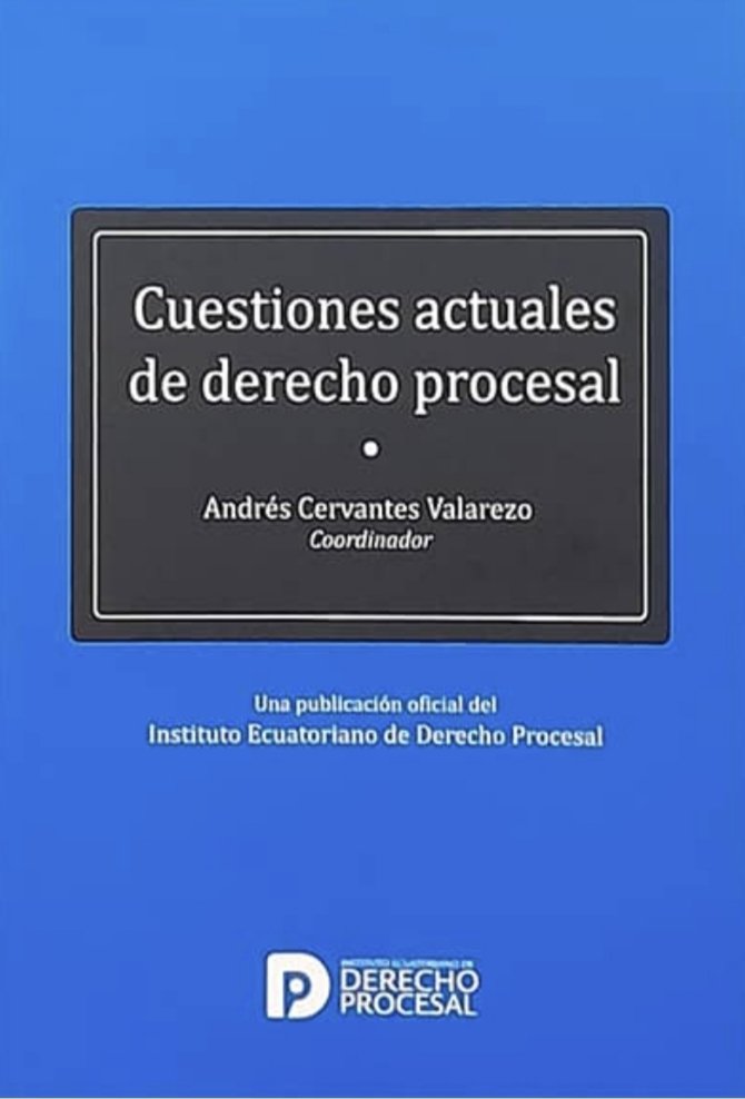 Instituto Ecuatoriano de Derecho Procesal tweet media