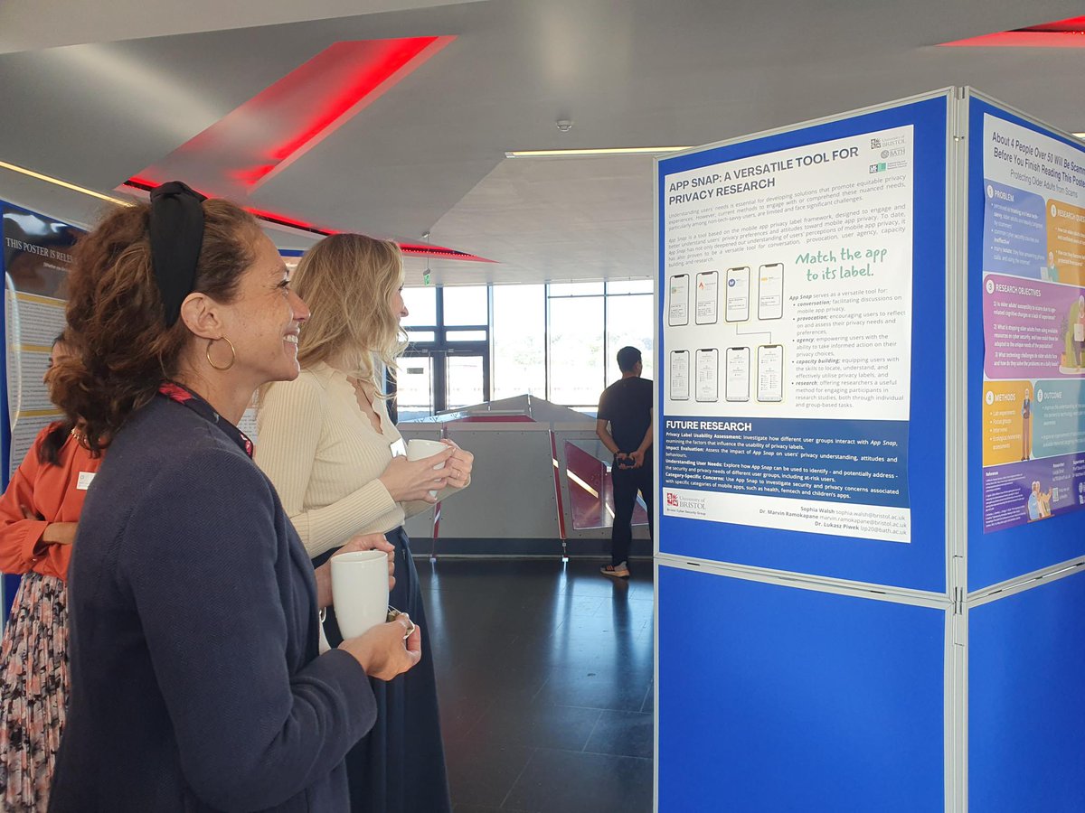 CyberSecCDT's tweet image. A few snaps from our Cyber Security CDT Student Showcase today at MShed, featuring poster presentations from our students to industry and academic partners, and colleagues