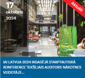 ieksejo's tweet photo. Aicinām Jūs uz ikgadējo hibrīda veida konferenci "IEKŠEJAIS AUDITORS - NĀKOTNES VEIDOTĀJS PĀRMAIŅU LAIKĀ", kas norisināsies 2024. gada 17. oktobrī. Klātienē konference notiks ATTA Centre, Krasta ielā 60.
Vairāk ŠEIT https://t.co/t03Z2aWfmv https://t.co/MUjlmRHrOA