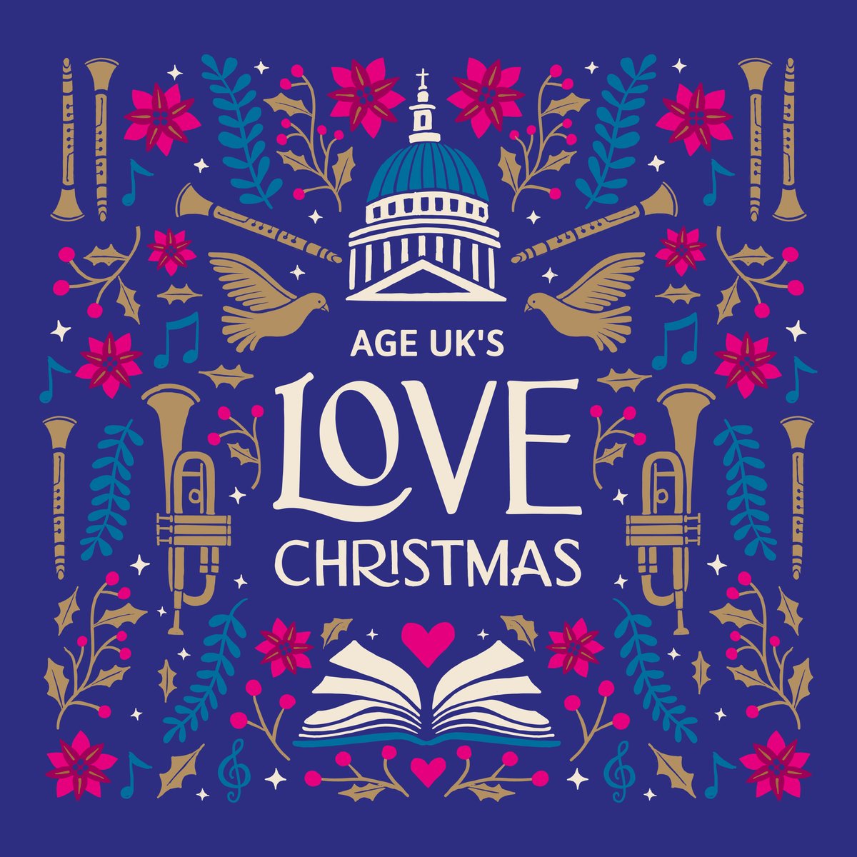 It's officially 100 days until #Christmas!
🎄Celebrate the magic of the festive season at Age UK’s celebrity carol concert, Love Christmas.
Taking place at St Paul's Cathedral on 5th December, it's set to be a magical way to kick-off the festive season: bit.ly/4et5vRD