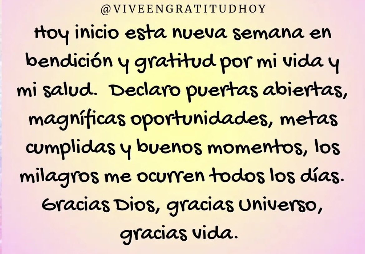 Gracias! Gracias! Gracias!