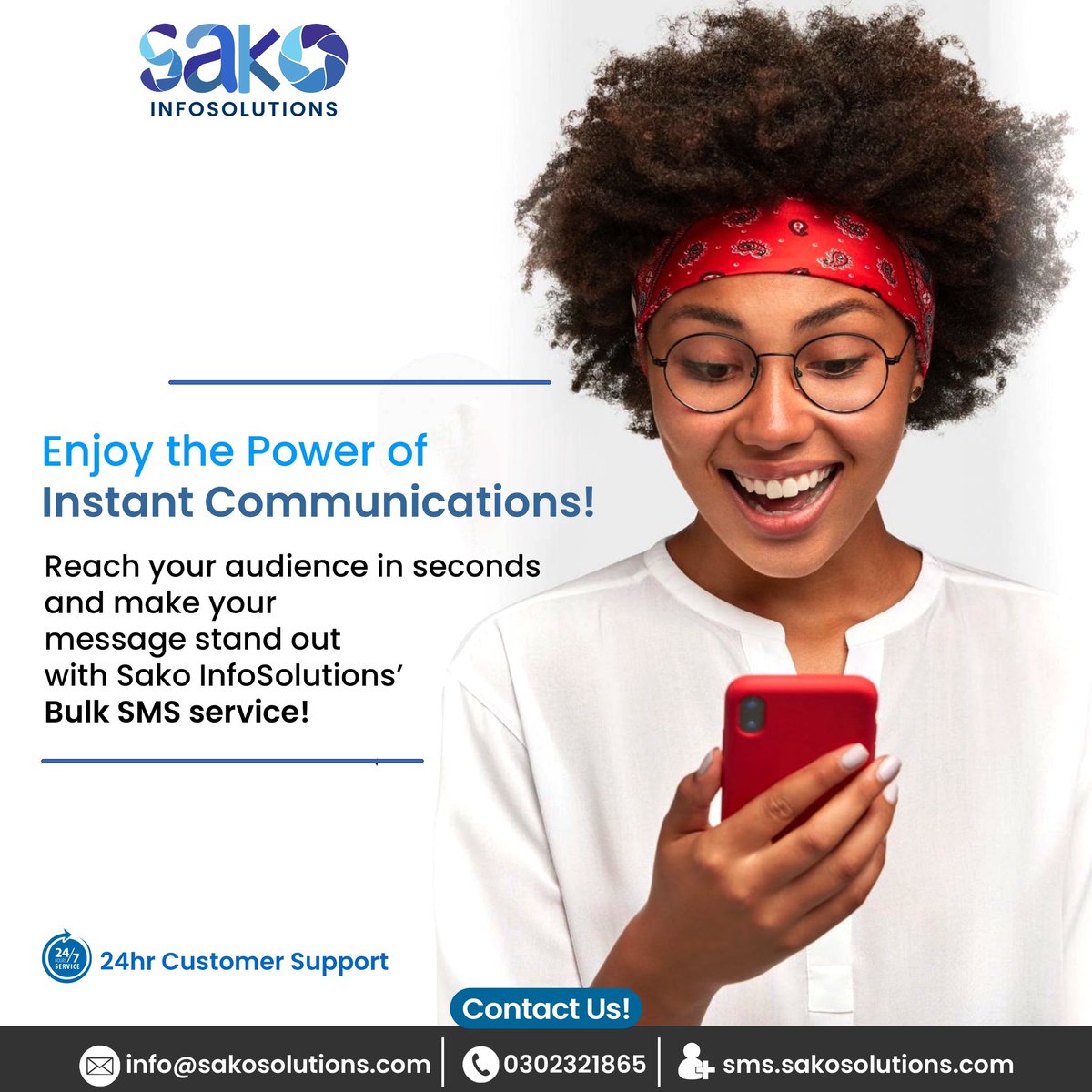 sakosolutions's tweet photo. Sako’s Bulk SMS service will improve your business with daily customer interactions. It’s easy to send 1 sms to your 1000 customers in a minute. 
Get it now!
🌐https://t.co/agfIKOtjiS https://t.co/pVVQrRTKd7