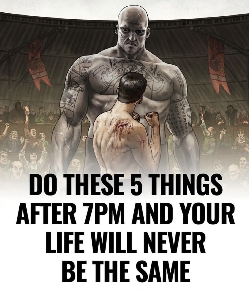 Do These 5 Things After 7 PM And Your Life Will Never Be The Same...