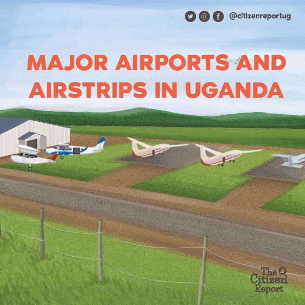 Entebbe International Airport is Uganda's main airport for international flights, but there are also several other airports and airstrips that facilitate international and domestic travel across the country

#CivicEdUg #Transport #AirportsAndAirfields

Thread 🧵 (1/9)