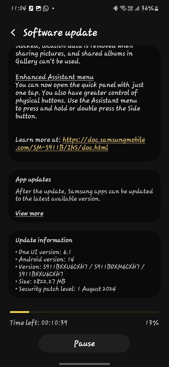 Siva_Bharani's tweet image. S23 series gets a major update 👏 
#GalaxyS23 #GalaxyS23Ultra