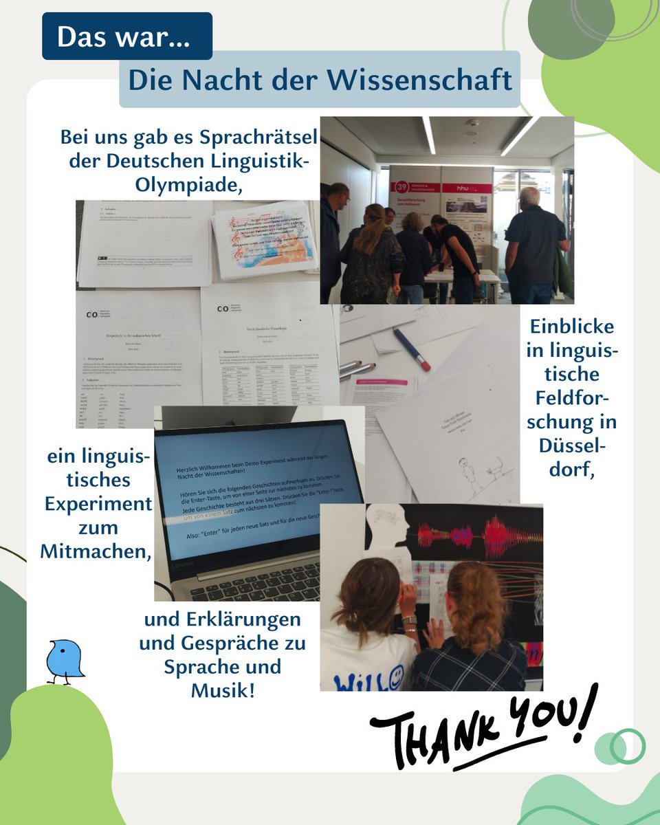 Die Düsseldorfer Nacht der Wissenschaft 2024 war ein voller Erfolg! Bis zum nächsten Mal!