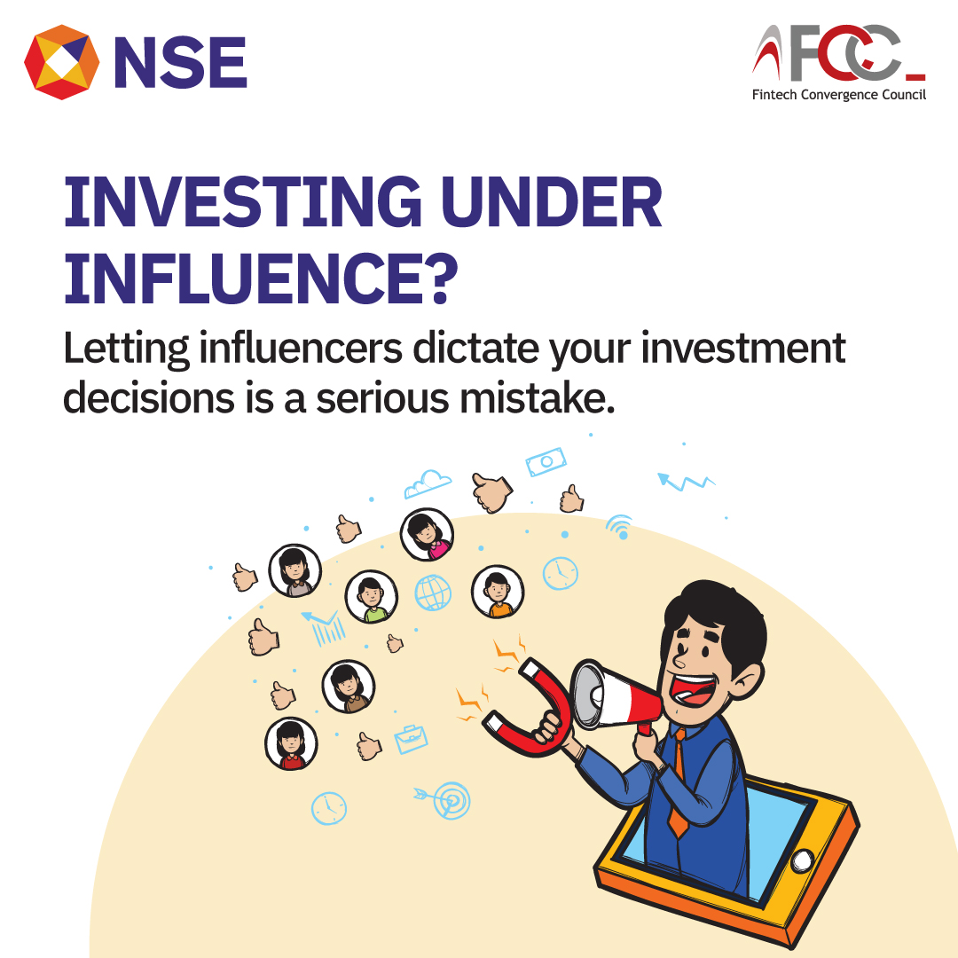Fintech Convergence Council (@fccupdates) on Twitter photo Stay Alert! Don’t follow stock tips, advice, or tall promises, as this may lead to major financial losses. Smart investors always do their own research before investing.
Report such practices to us at Feedbk_invg@nse.co.in or call us on 1800 266 0050.
#NSE #NSEIndia #Invest Stay Alert! Don’t follow stock tips, advice, or tall promises, as this may lead to major financial losses. Smart investors always do their own research before investing.
Report such practices to us at Feedbk_invg@nse.co.in or call us on 1800 266 0050.
#NSE #NSEIndia #Invest
