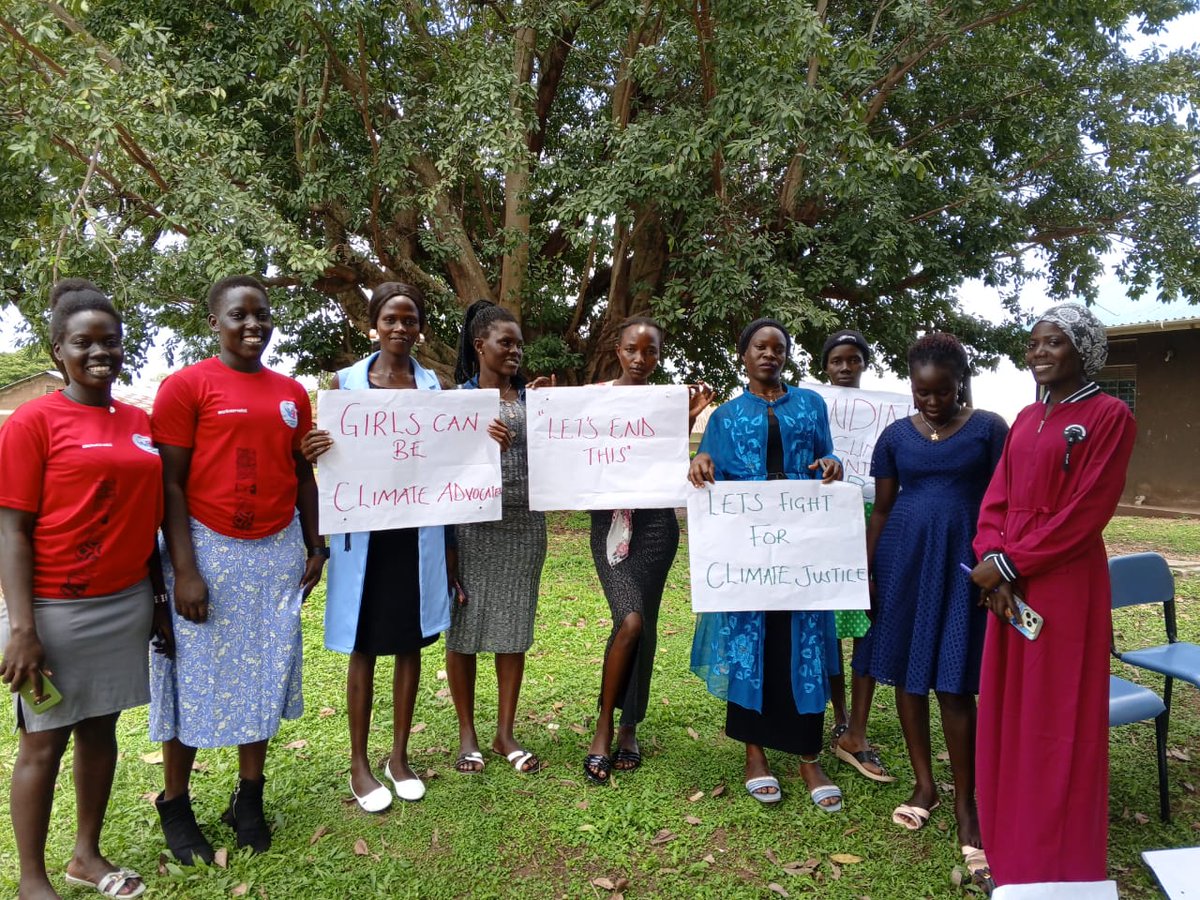 girls can be climate advocate, let's end this, let's fight for climate Justice <a href="/memprowuganda/">MEMPROW</a>#climate Action