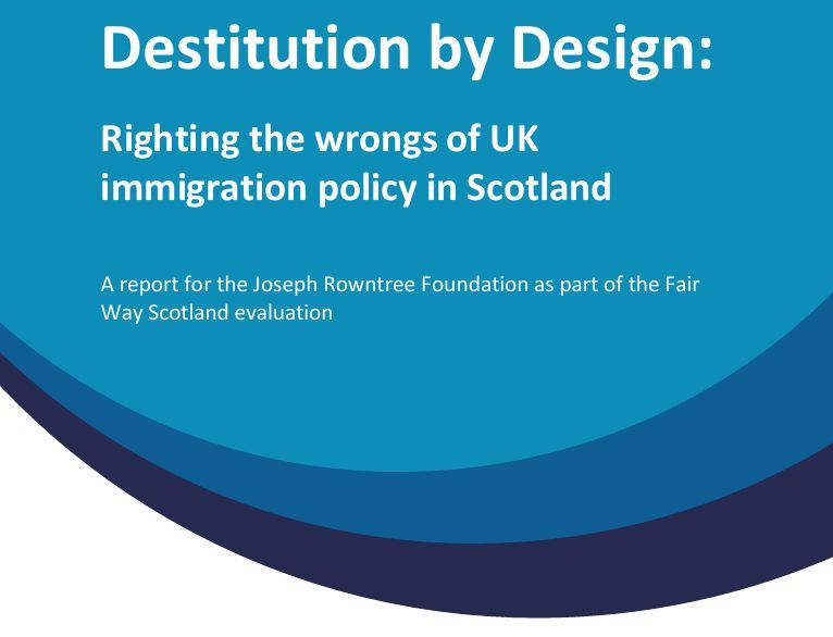 Homeless Network Scotland (@homelessnetscot) on Twitter photo 🆕 The latest Fair Way Scotland evaluation from <a href="/ISPHERE_HWU/">I-SPHERE @ HWU</a> and <a href="/jrf_uk/">Joseph Rowntree Foundation</a> reveals thousands of people living for years or even decades in Scotland's communities are being forced into destitution by hostile UK immigration policy. Read: buff.ly/4e4gtwV 🆕 The latest Fair Way Scotland evaluation from <a href="/ISPHERE_HWU/">I-SPHERE @ HWU</a> and <a href="/jrf_uk/">Joseph Rowntree Foundation</a> reveals thousands of people living for years or even decades in Scotland's communities are being forced into destitution by hostile UK immigration policy. Read: buff.ly/4e4gtwV