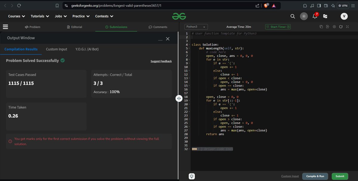VinitNotFound's tweet image. #geekstreak2024 #deutschebank 
@geeksforgeeks @DeutscheBank 
Day 06 
Profile Link - geeksforgeeks.org/user/45vinitt6…