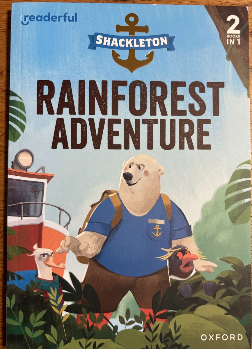 Liz_Miles's tweet image. My latest book for @OUPPrimary ‘Rainforest Adventure’ is all about rainforest animals for the Readerful series. It’s 2 books in 1! A story about the search for a missing animal is followed by lots of photos and facts about all kinds of plants and animals. #Raiseareader #Readerful