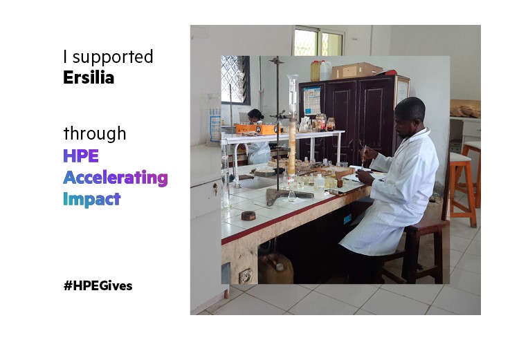 Thanks to HPE Accelerating Impact program, I supported @ersiliaio to cure neglected diseases hpe.to/6010W7SRm #HPEGives