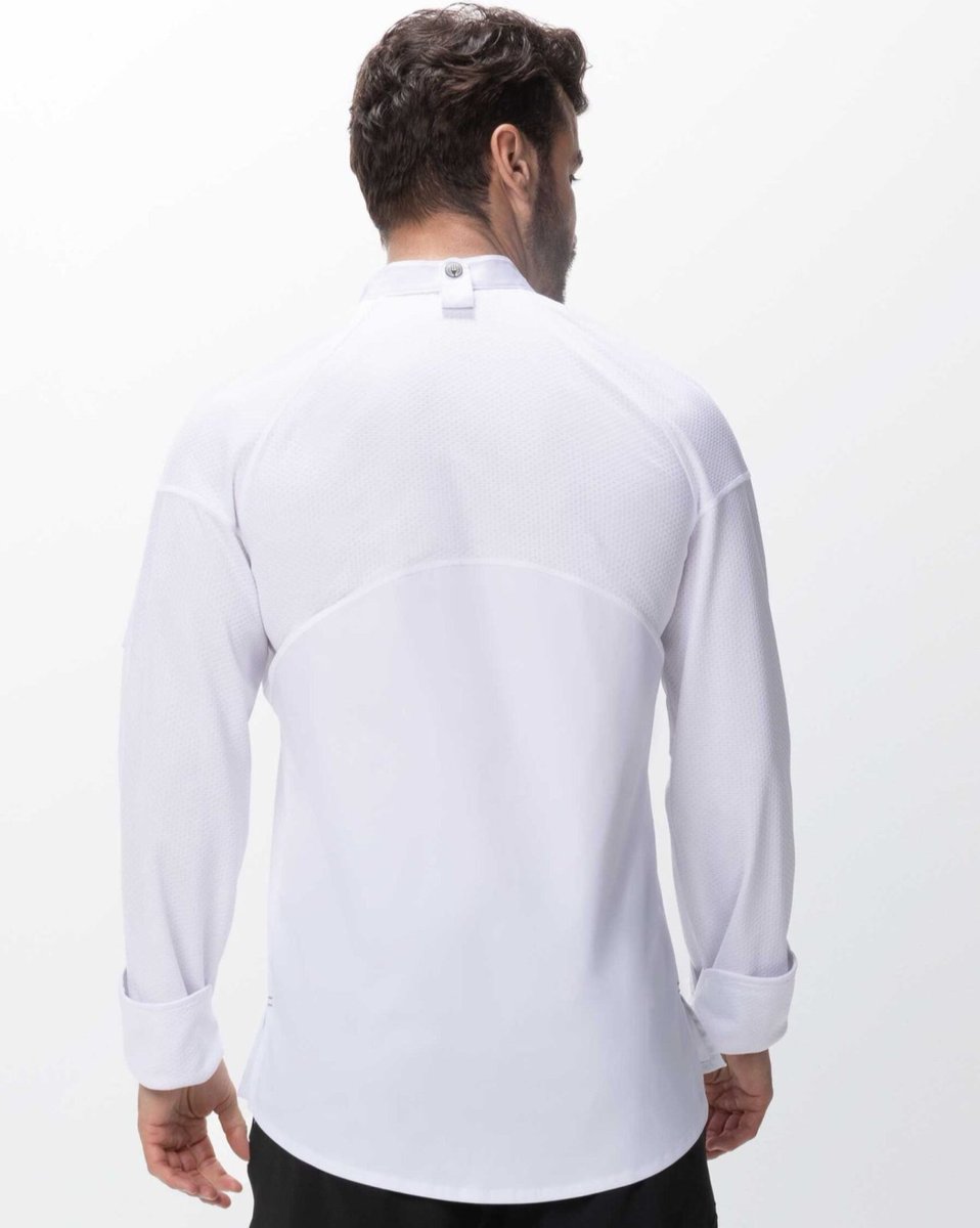 ChefWorksNBL's tweet image. De nieuwe standaard voor kokskleding! Duurzaam stretch en slim fit. De best verkochte koksjas ter wereld  (Chef Works). De Tulum is er in 4 kleuren (Navy) en ook in rits variant en bijzonder mooi! 
Durf eens wat anders!! 👇
zurl.co/wXwT 
#ChefWorks 
#findthefork