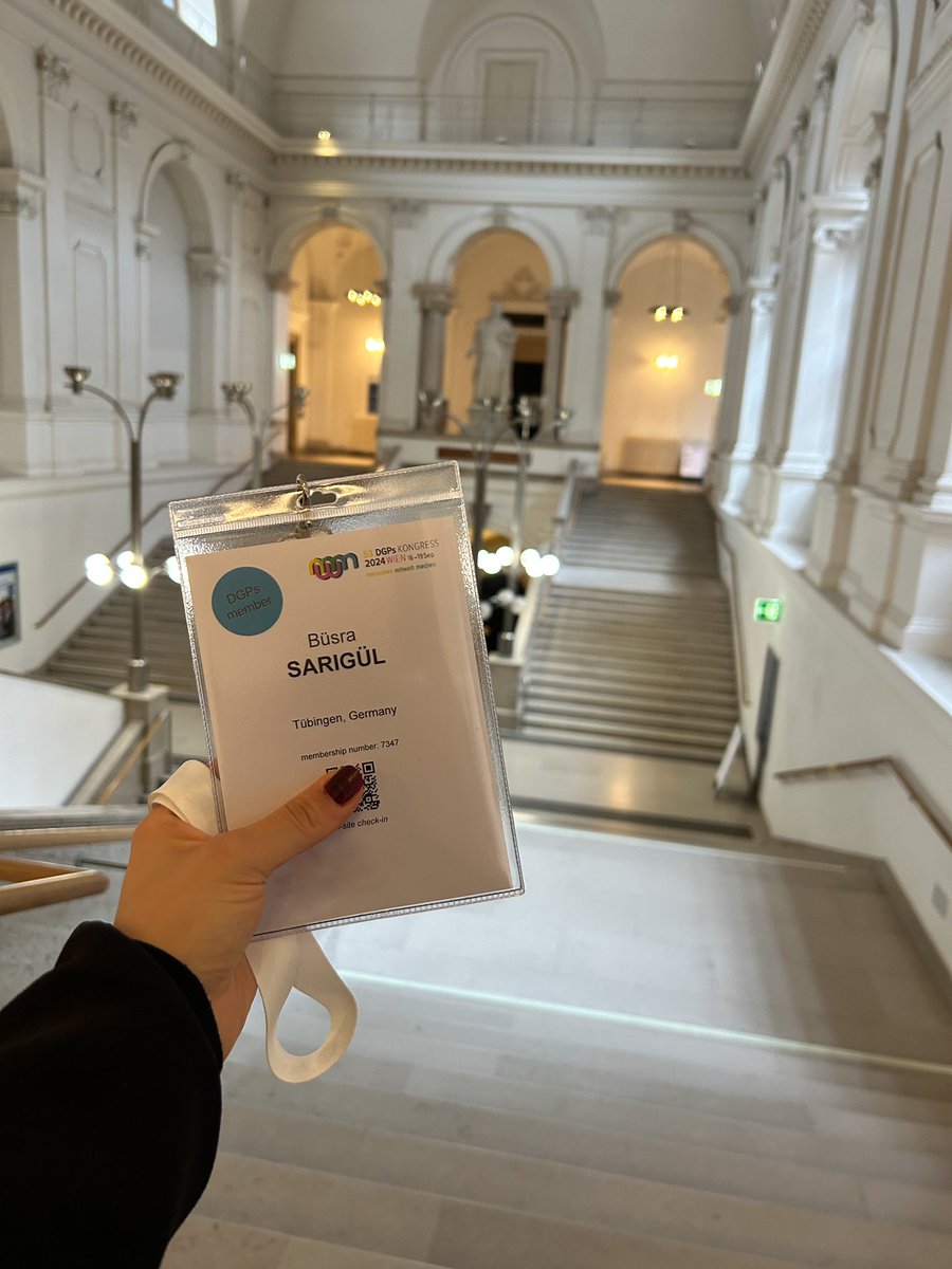busrasarigul's tweet photo. After a challenging journey, I'm finally ready for #DGPs! Despite the rain, Vienna is as beautiful as ever. 🌧️ #DGPs2024 #Wien https://t.co/4cVzYMHPMB