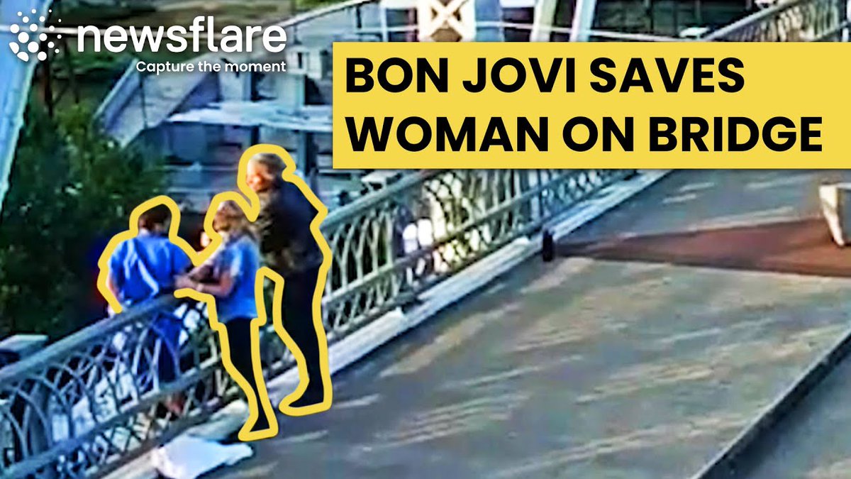 Bon Jovi Saves A Woman's Life || Newsflare fkrlwhxk.blogspot.com/2024/09/bon-jo…