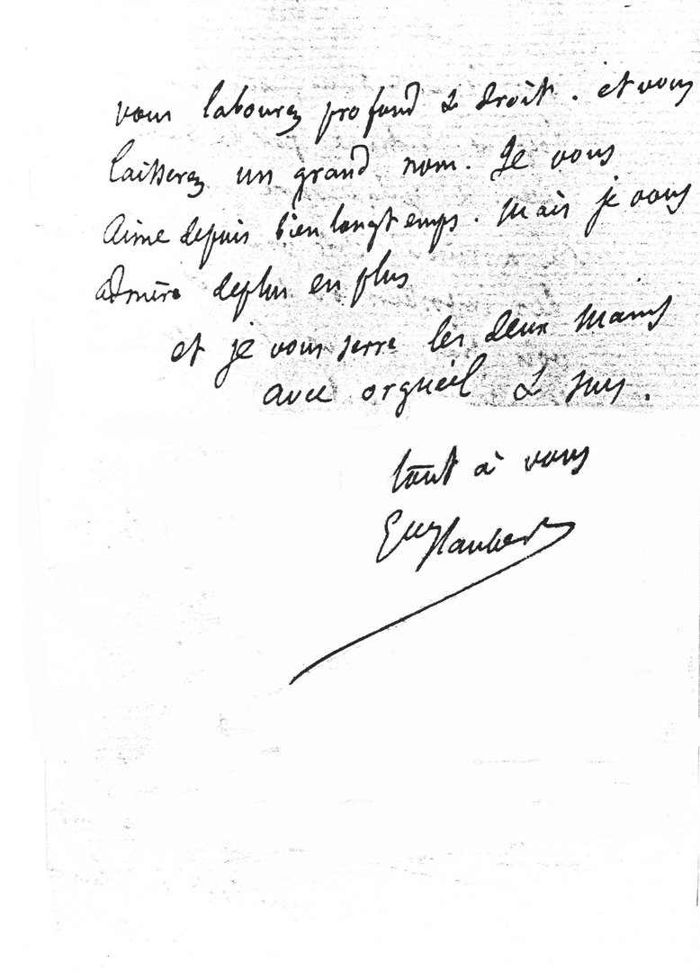 Lettre à Félix Archimède Pouchet (9 janvier 1864).

« Je suis ébloui par vos démonstrations, convaincu par votre logique, entraîné par la suite de vos idées, et quelque chose en moi me crie : « Il a raison ! c’est vrai ! ses adversaires sont des imposteurs ou des crétins. » »