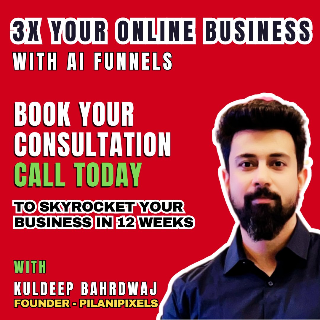 🚀 Build a high-converting "MARKETING FUNNEL" &amp; generate "QUALITY LEADS" daily! 🎯

1️⃣ Attract with ads &amp; content 🌐
2️⃣ Offer value (eBooks, webinars) 📚
3️⃣ Capture with optimized landing pages 🖥️
4️⃣ Nurture with emails 💌
5️⃣ Convert leads into customers 💸

Let’s connect! 📩